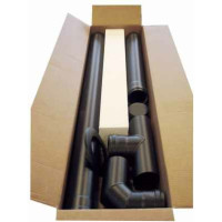 Granulu kamīnu dūmvadu komplekts