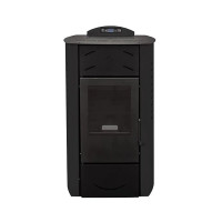 Centrālapkures granulu kamīns IDRO 15kw+wi-fi modulis dāvanā!